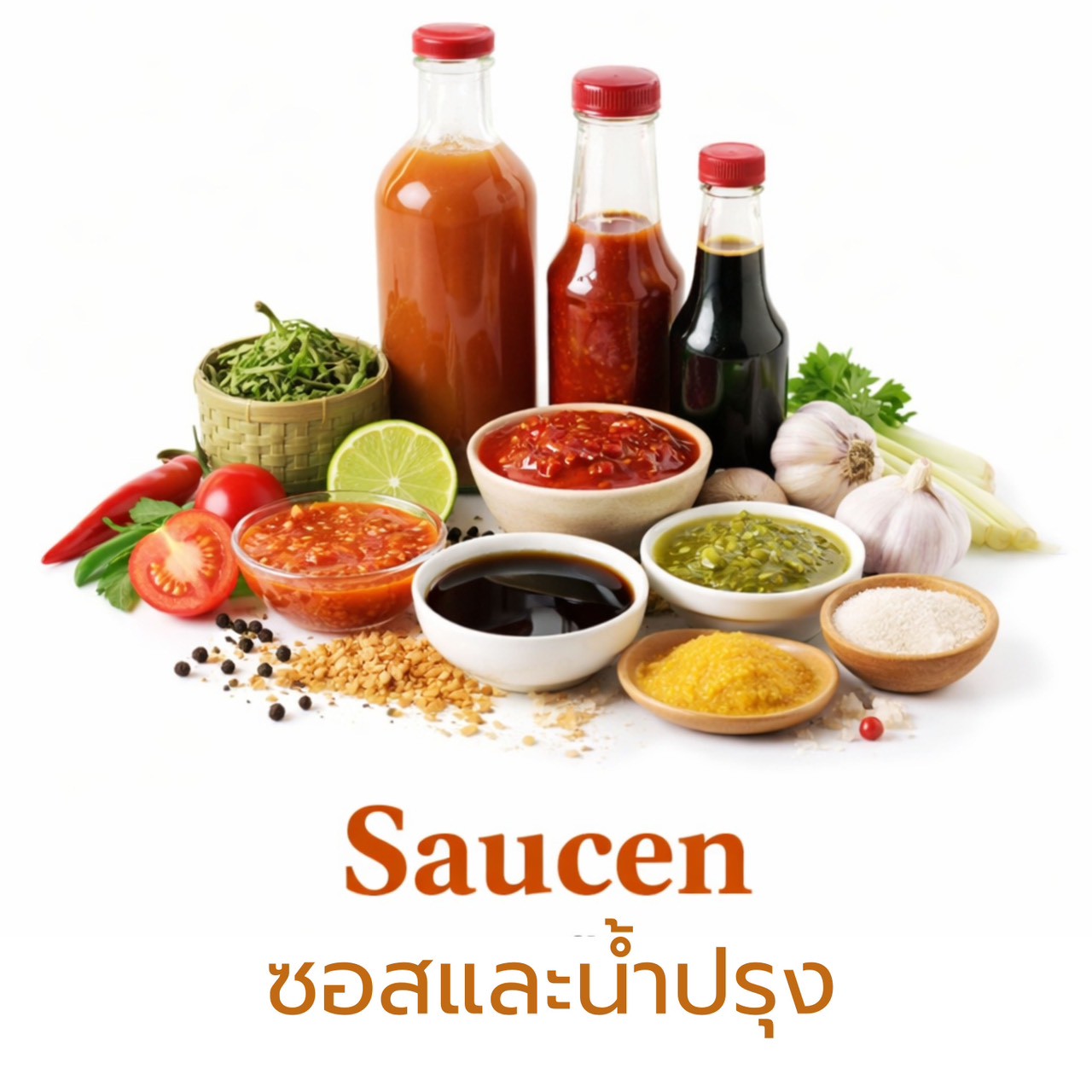 Saucen ซอสและน้ำปรุง