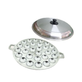 Traditionelle Thai Khanom Krok Pfanne aus Aluminium – 28 Löcher (กระทะขนมครกอลูมิเนียม 28 หลุม)