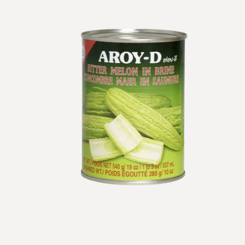AROY-D - Bittermelone in Salzlake (Bitter Melon in Brine) 450g / มะระขี้นกในน้ำเกลือ ตราอร่อยดี ขนาด 450 กรัม
