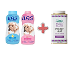 POWDER Set (Snake Brand Cooling Powder & Care Baby Powder / Set แป้งทาตัว (แป้งแคร์ & แป้งเย็นตรางู)