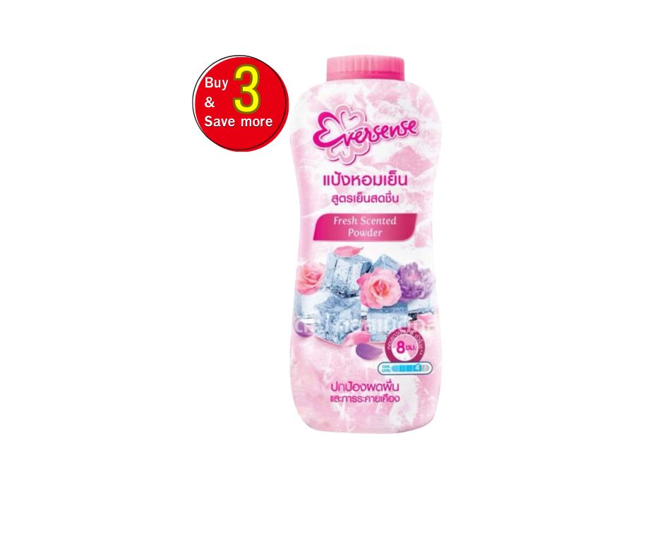 Eversense - Extreme Cool Erfrischendes Kühlpuder 280g / เอเวอร์เซ้นส์ แป้งเย็นสุดขั้ว 280 กรัม