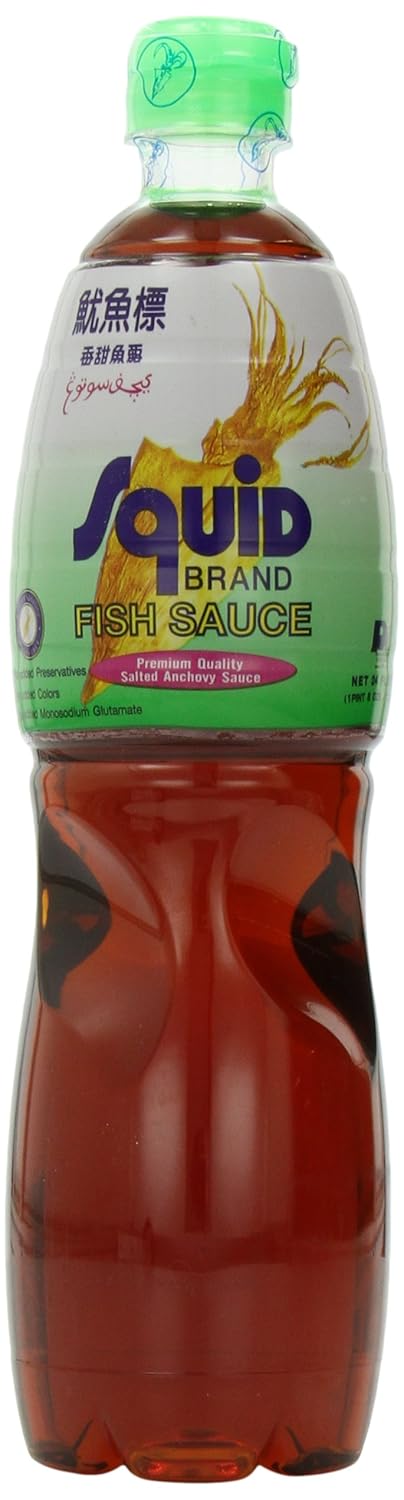 SQUID BRAND - Echte Fischsauce / น้ำปลาแท้ตราปลาหมึก (700ml)