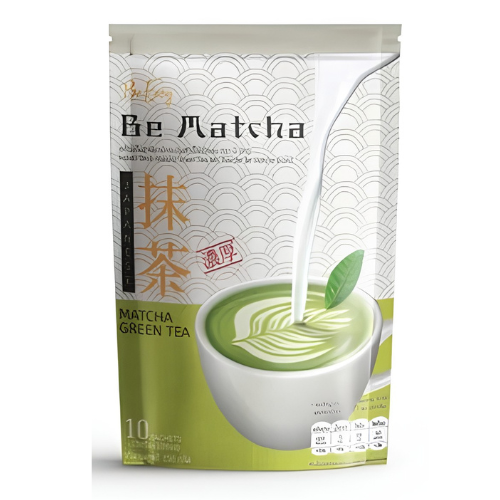 Be Easy - Instant Matchagetränkepulver / Be Easy Matcha ชาเขียวนางบี บีอีซี่ (10 ซอง x 15g)