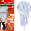 Thaiseines Stoff-Teesieb mit Edelstahlgriff (Groß) – Traditioneller Filterbeutel für Thai Tea & Kaffee/ถุงชงชา-กาแฟ ตรามือ พร้อมด้ามจับสแตนเลส (ขนาดมาตรฐาน)