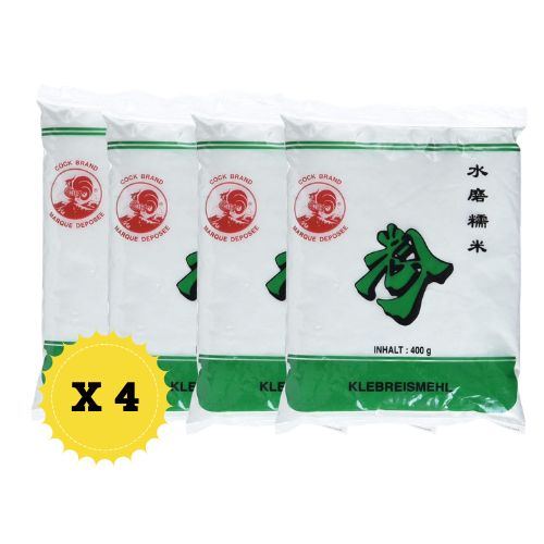 Cock Brand Rice Flour (Reismehl) - 400g/แป้งตราไก่ ขนาด 400 กรัม