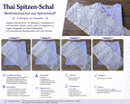 Traditioneller Spitzen-Sabai für Meditation / ผ้าสไบลูกไม้ปฏิบัติธรรม
