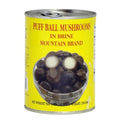 Barfuß-Trüffel (Hed Thob) in Salzlake - Mountain Brand 500g / เห็ดถอบในน้ำเกลือ ตราภูเขา 500 กรัม