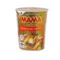 MAMA Cup Instantnudeln Cremige Tom Yum Garnele (Shrimp Creamy Tom Yum) - 60g (มาม่าคัพ บะหมี่กึ่งสำเร็จรูป รสต้มยำกุ้งน้ำข้น ขนาด 60 กรัม)