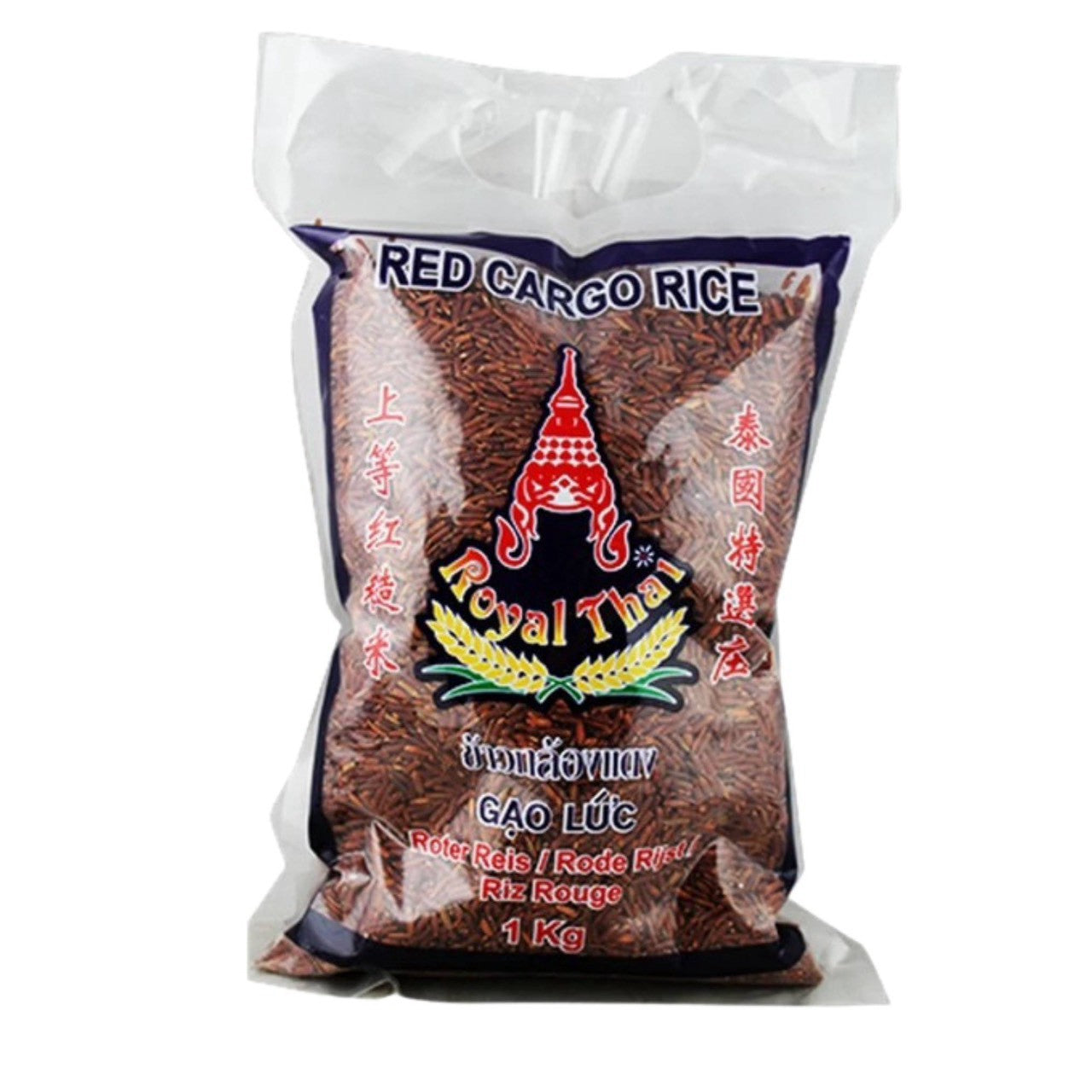 Royal Thai / Roter Vollkornreis (Red Cargo Rice) / ข้าวกล้องแดง 1 kg