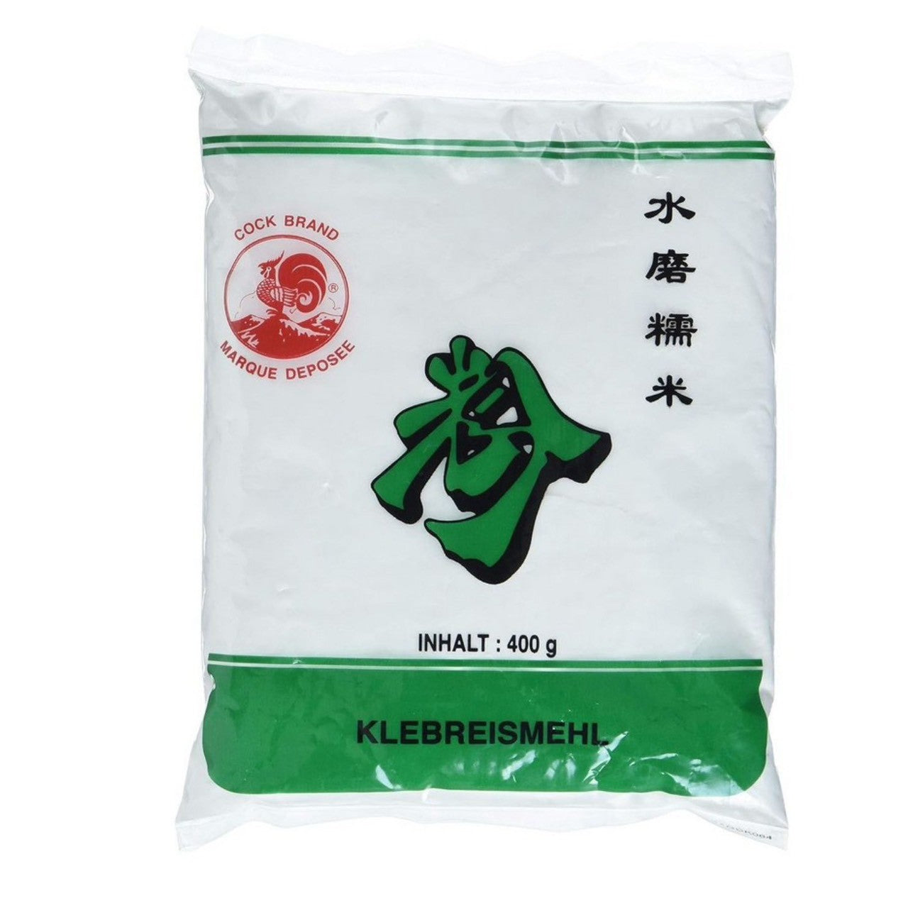 Cock Brand Rice Flour (Reismehl) - 400g/แป้งตราไก่ ขนาด 400 กรัม