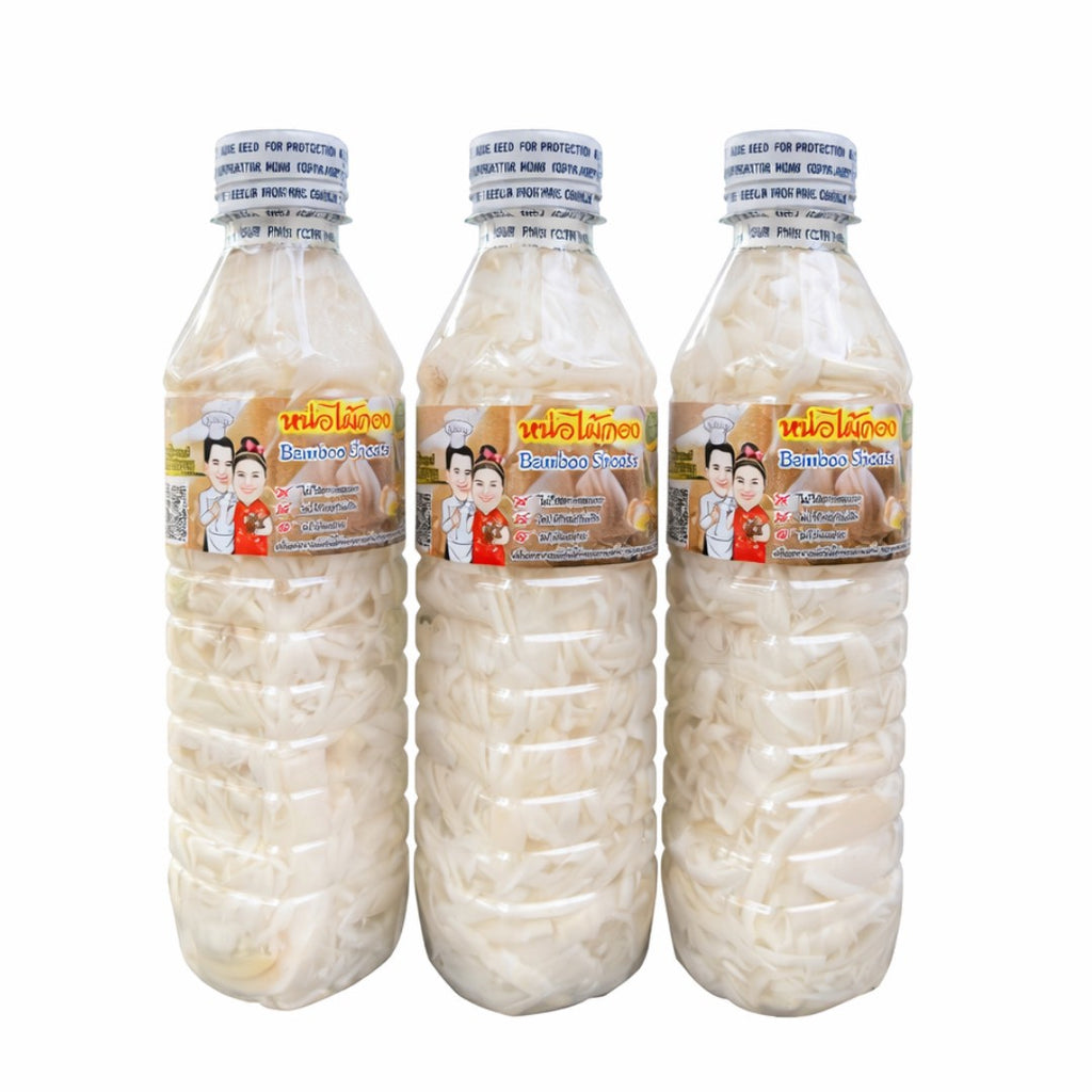 Eingelegte Bambussprossen in Scheiben/Streifen 400g / หน่อไม้ดอง 400 กรัม
