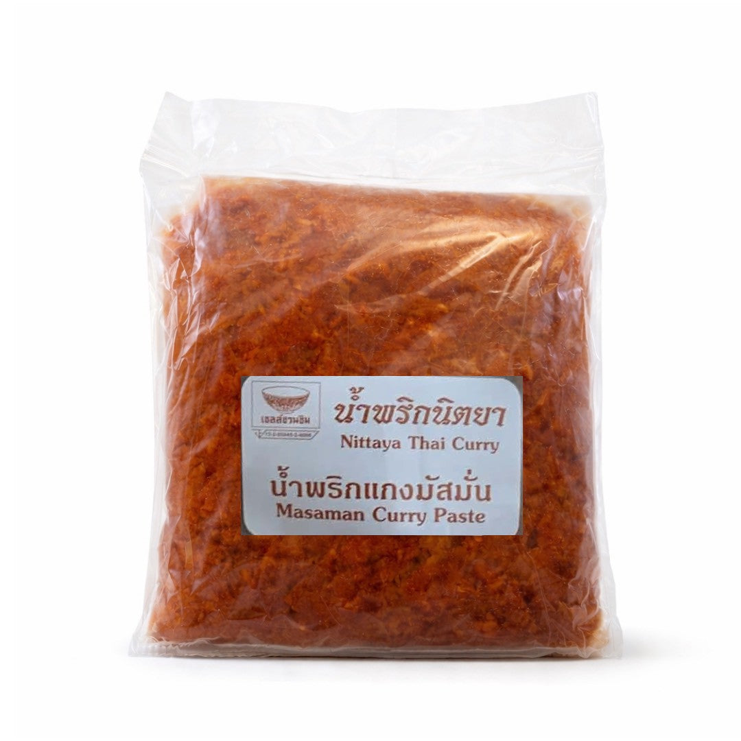 Nittaya Thai Currypaste für Massaman Curry 500g / น้ำพริกแกงมัสมั่นนิตยา 500 กรัม