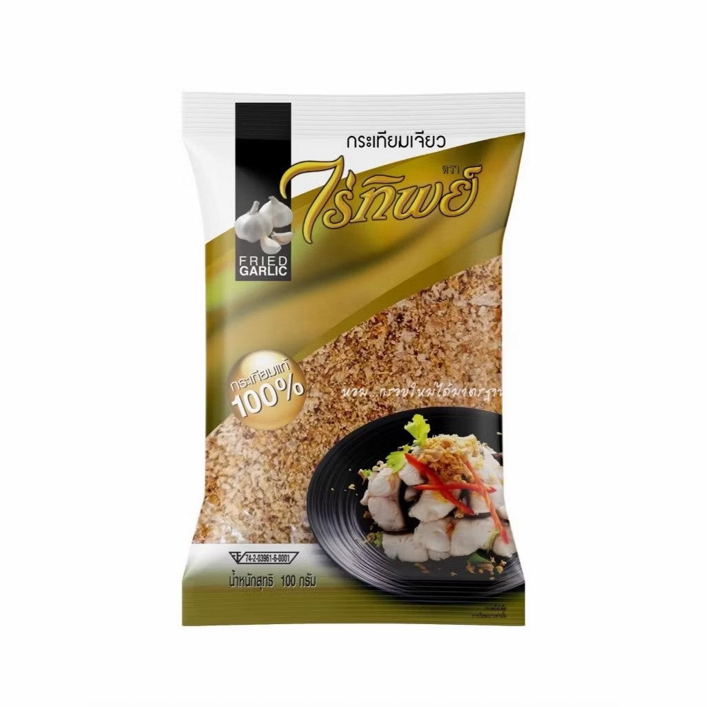Rai Thip Knuspriger Röstknoblauch 100g / กระเทียมเจียว ตราไร่ทิพย์ 100 กรัม