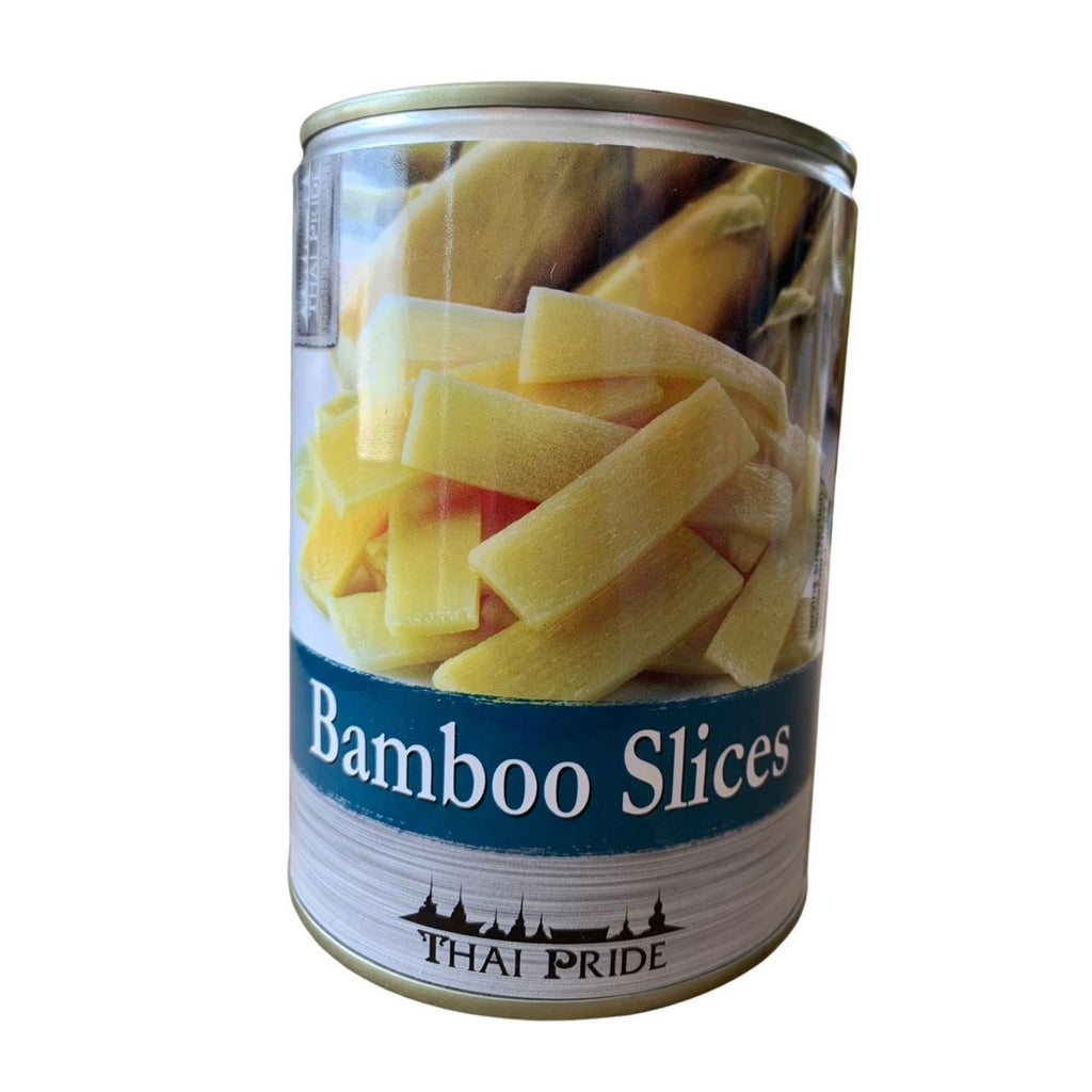 ฺThai Pride Bambussprossen 540g. /หน่อไม้ไผ่ในน้ำเกลือ (หน่ออ่อน หวาน ไม่มีกลิ่น) ขนาด 540 กรัม