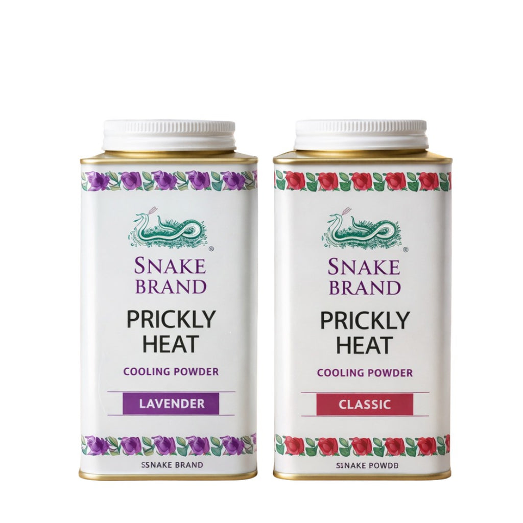 PRICKLY HEAT POWDER ''SNAKE'' 150g (แป้งตรางู 150g)