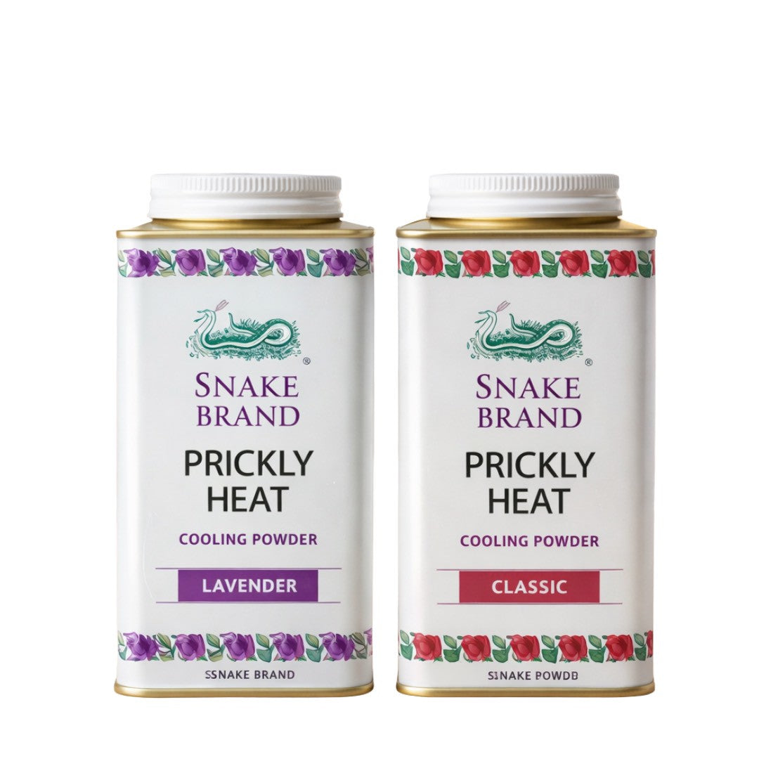 PRICKLY HEAT POWDER ''SNAKE'' 150g (แป้งตรางู 150g)