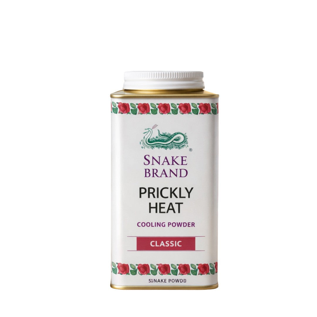 PRICKLY HEAT POWDER ''SNAKE'' 150g (แป้งตรางู 150g)