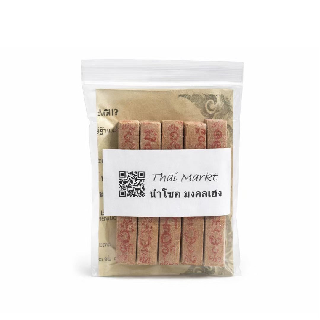 Ai Khai "Maha Heng" Kulturelle Glücks-Räucherkerzen mit Zahlen / ธูปไอ้ไข่ มหาเฮง