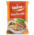 LERROS Instant Reisnudeln Thai Boot-Nudelsuppe (ก๋วยเตี๋ยวเรือ เส้นเล็ก เลอรส 150g)
