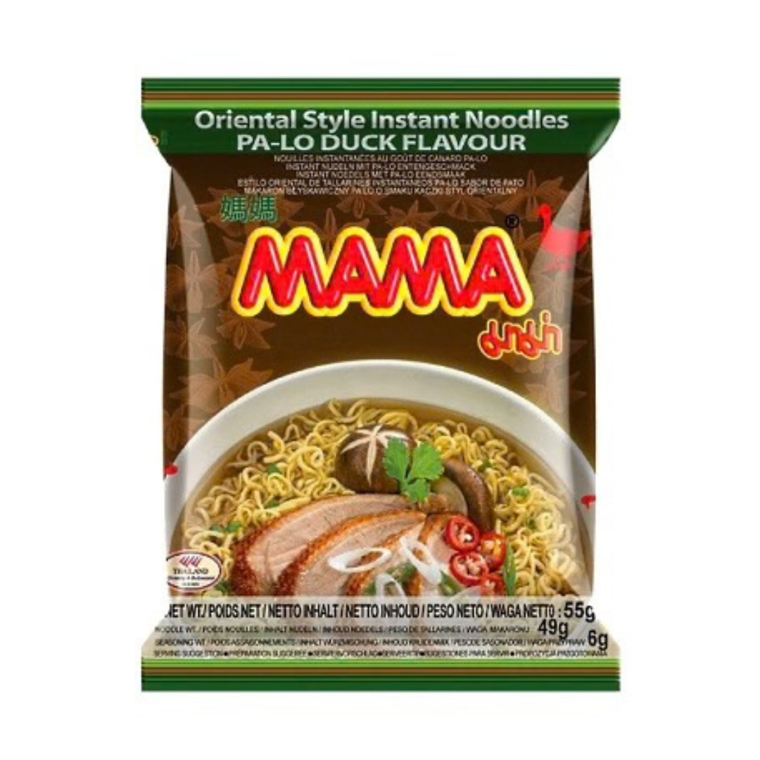 MAMA Instantnudeln mit Pa-Lo Entengeschmack (Orientalischer Stil) 55g /มาม่า รสเป็ดพะโล้  55 ก.