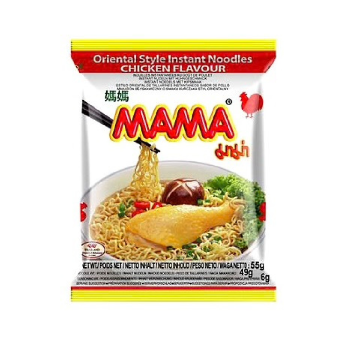 MAMA Instant-Nudeln mit Hühnergeschmack 55g /มาม่า รสไก่ 55 ก.