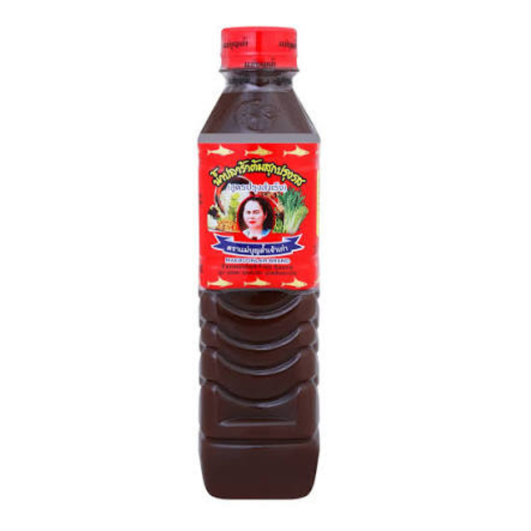 Fermented Fish Sauce (Red Cap)  น้ำปลาร้าแม่บุญล้ำ 400ml