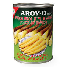 AROY-D - Bambusspitzen in Streifen (Thai Bamboo Tips) / หน่อไม้แท่ง ตราอร่อยดี ขนาด 540 g